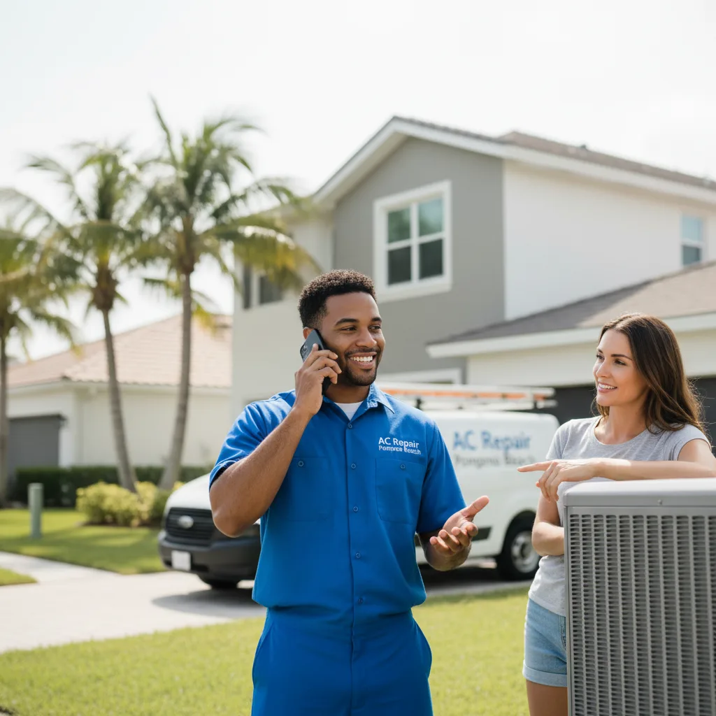 AC Repair Pompano Beach customer support in McKees Rocks